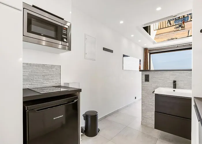 Libertino - Vue Mer - Studio Design - Terrasse - Parking - Heliopolis Village Naturiste *