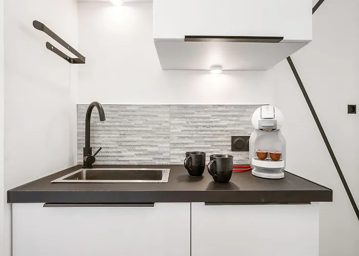 Libertino - Vue Mer - Studio Design - Terrasse - Parking - Heliopolis Village Naturiste Apartament